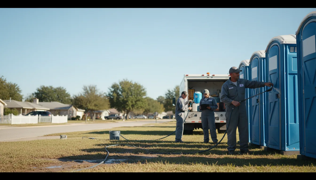 Long-Term Portable Toilet Rental in Creola, AL near me